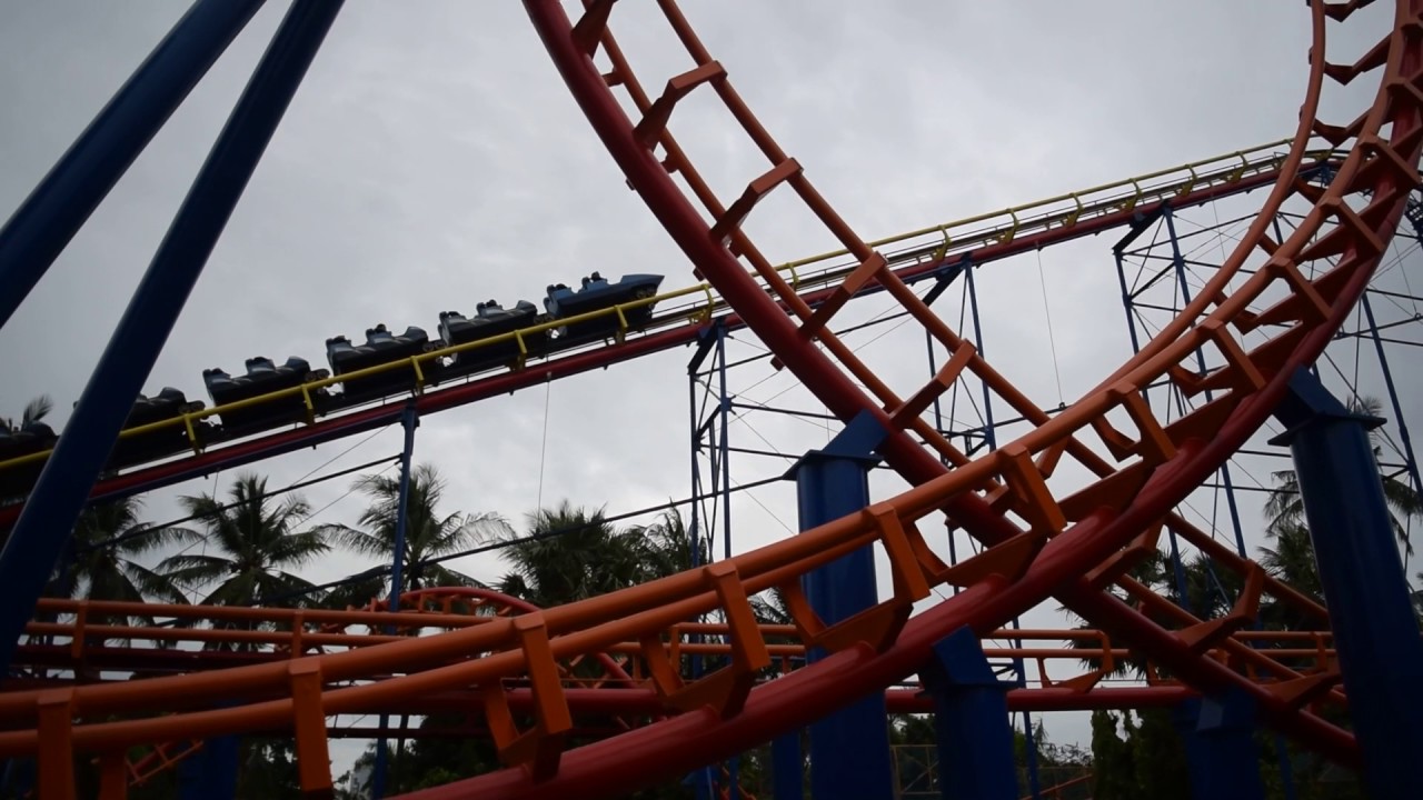 Roller Coaster Dunia Fantasi Taman Impian Jaya Ancol Dufan Ancol
