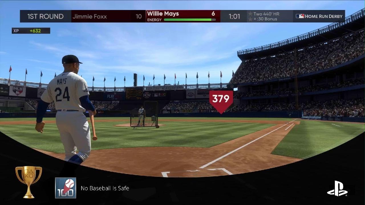 MLB The Show 21 No Baseball Is Safe Trophy Pop
