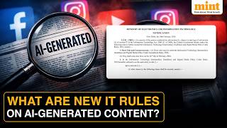 Govt. Sets STRICT 3-Hour Deadline For Platforms To Take Down Harmful AI-generated & Deepfake Content