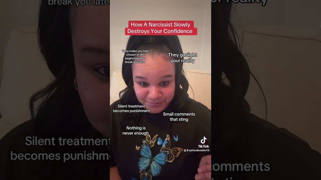 How a Narcissist slowly Destroys your Confidence 