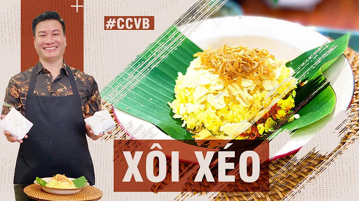 Cuối tuần làm nồi XÔI XÉO dẻo, bùi, béo, thơm đãi cả nhà ăn sáng | Cùng Cháu Vào Bếp