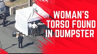 Video footage of Sam Haskell Jr with 3 bags of remains!