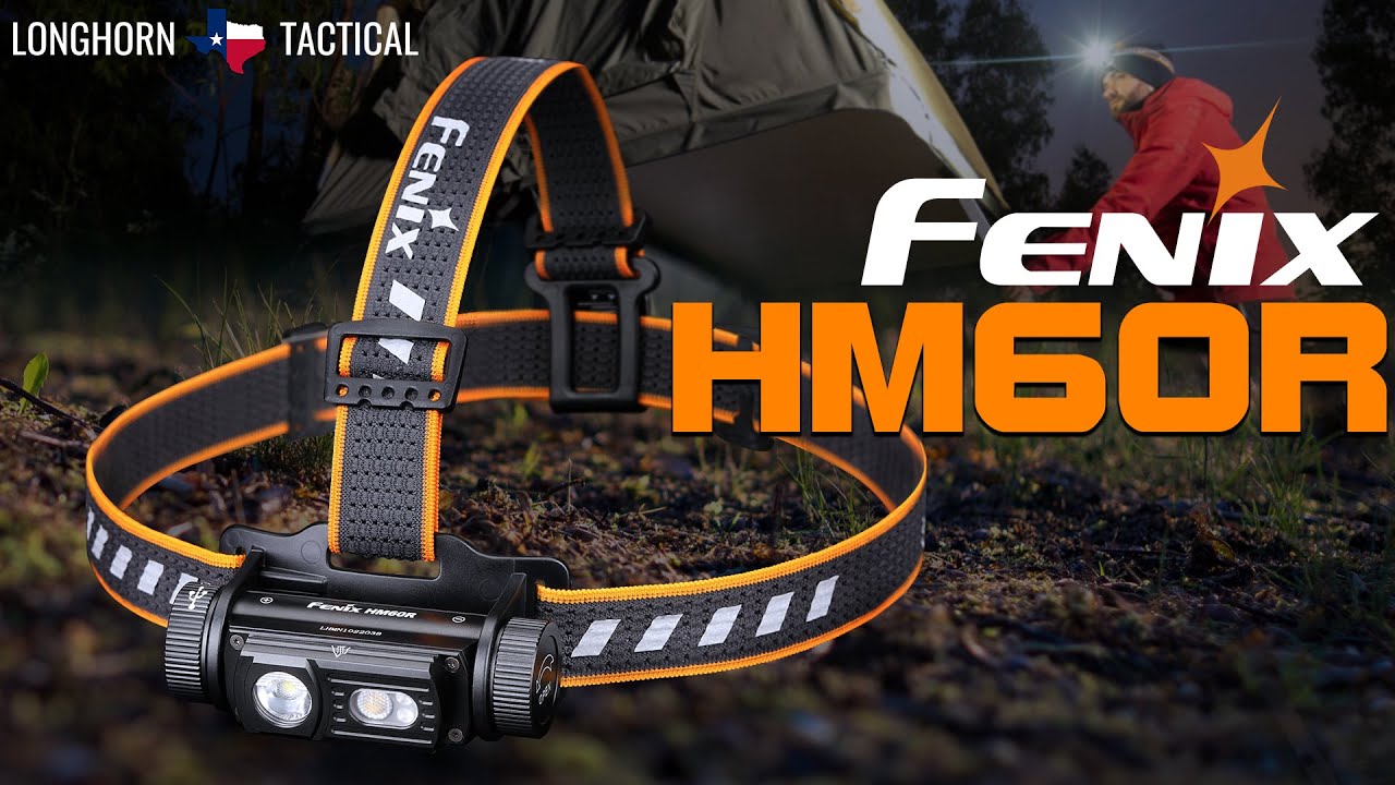 Fenix HM60R 1200 Lumen USBC Rechargeable Headlamp with Red Light YouTube
