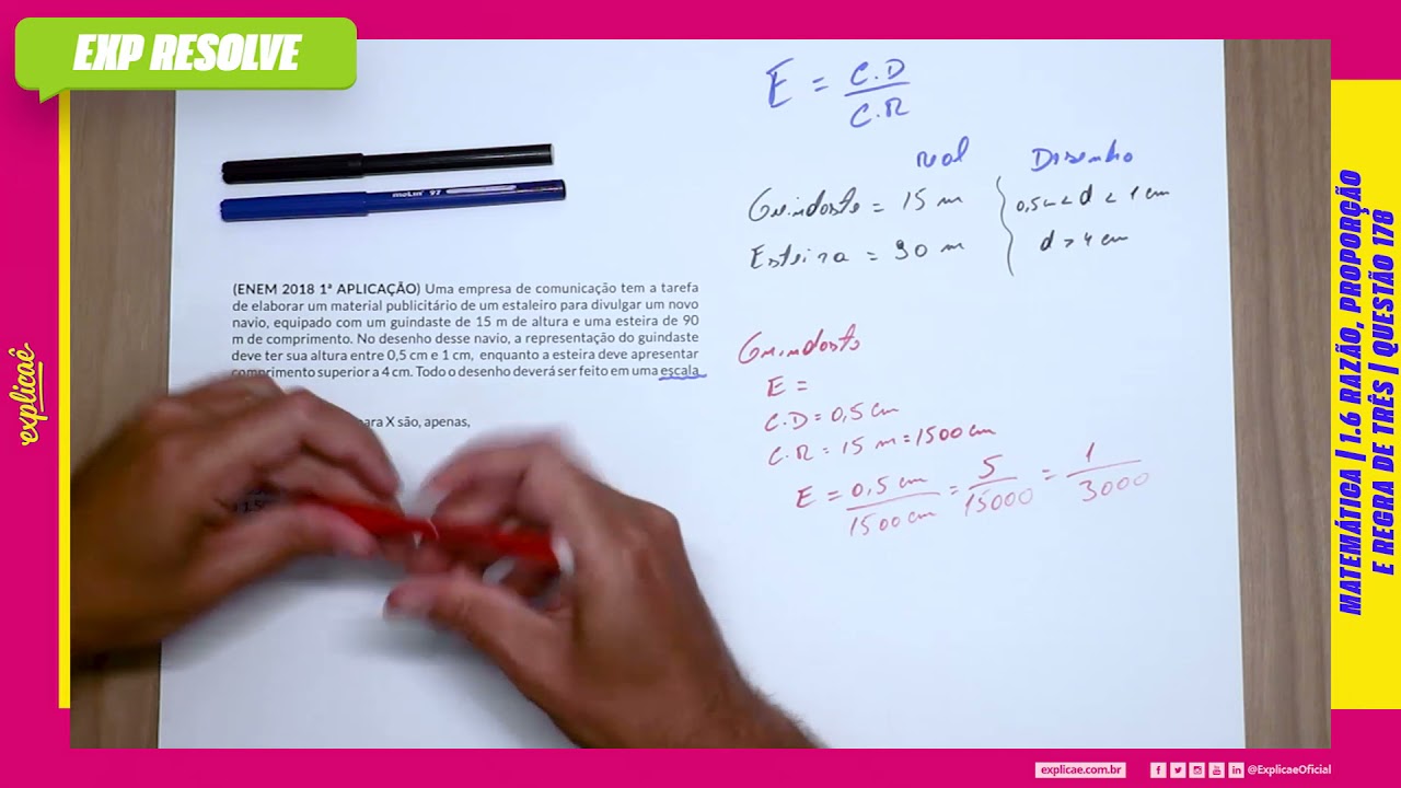 UMA EMPRESA DE COMUNICAÇÃO TEM A TAREFA DE ELABORAR UM (...) | RAZÃO, PROPORÇÃO E REGRA DE TRÊS