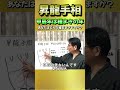 今年開花する昇龍の手相【手相オーラ鑑定の申し込みは概要欄へ】#Shorts#スピリチャル#手相#開運#占い#セラピー#金運