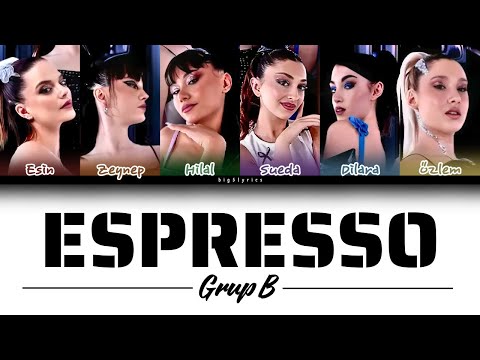 Big5 Color Coded Lyrics "ESPRESSO" //Grup B//