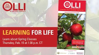 Learn about Spring 2024 OLLI Classes