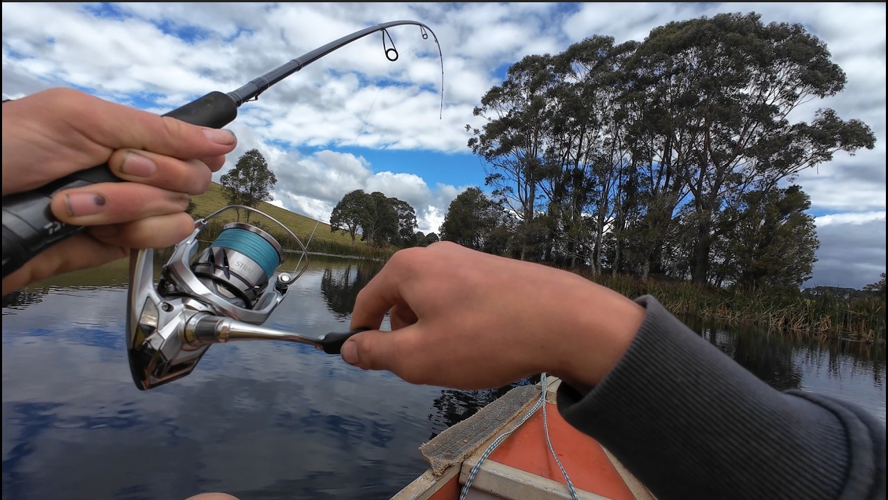 Crazy Bite! Impoundment Aussie Bass Fishing