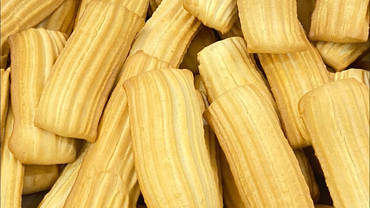 بسكويت النشادر بوصفه ناجحة جميل ،خفيف وهش والطعم روعة| خبائز 2022