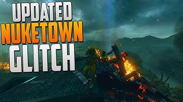 Black Ops 2 Zombie Glitches: Nuketown Zombies- On Top Of The Map Updated Tutorial 2019 After Patches