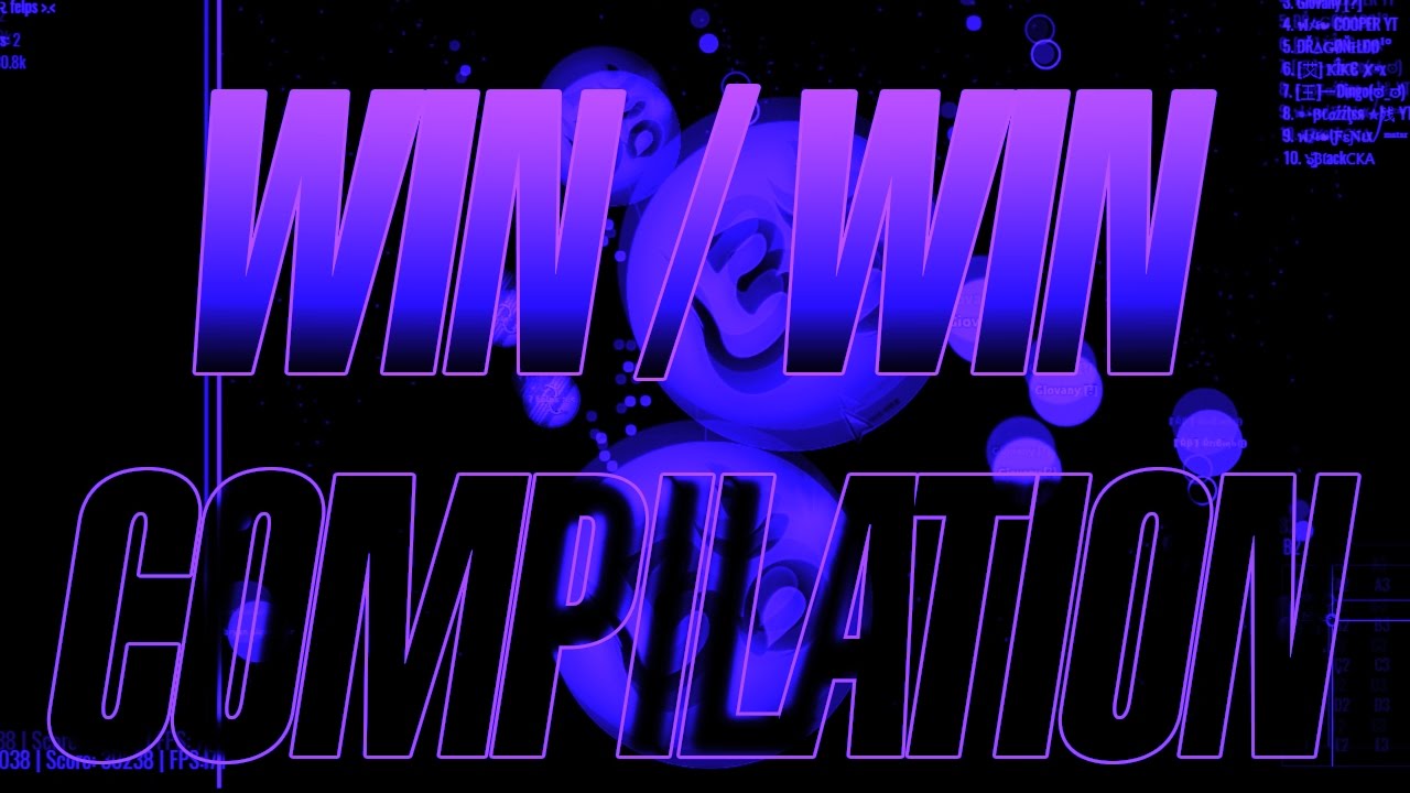 Agar.io - WIN/WIN COMPILATION #22 - EPIC TrickSplit - DoubleSplit OGARIO