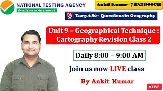 NTA UGC NET 2021 | Revision Class 2 | Unit 9 | Cartography Revision | By Ankit Sir | Daily 8:00AM