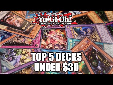 yugioh 30 card deck Yu-Gi-Oh! Official Game Duel Monsters YU-GI-OH! TOP 5 BUDGET DECKS