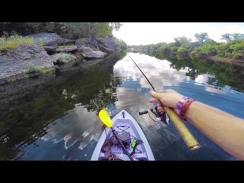 Hunting BIG Bass in Tiny Clear Rivers — (I Lost a GIANT)