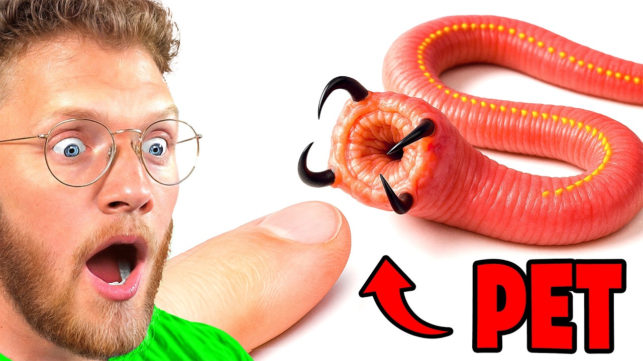 Он купил ядовитого мотыля в качестве домашнего животного!