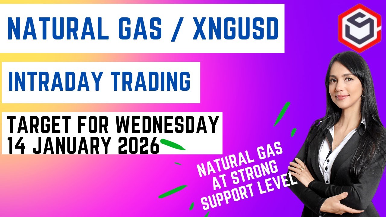 Natural Gas Trading | Natural Gas Prediction for  Wednesday 14 January 2026 