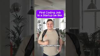 First Coding Job in a Startup #developer #programming #coding #startup #funny