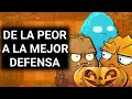 Top 14 DEFENSAS de la PEOR a la MEJOR PvZ 2