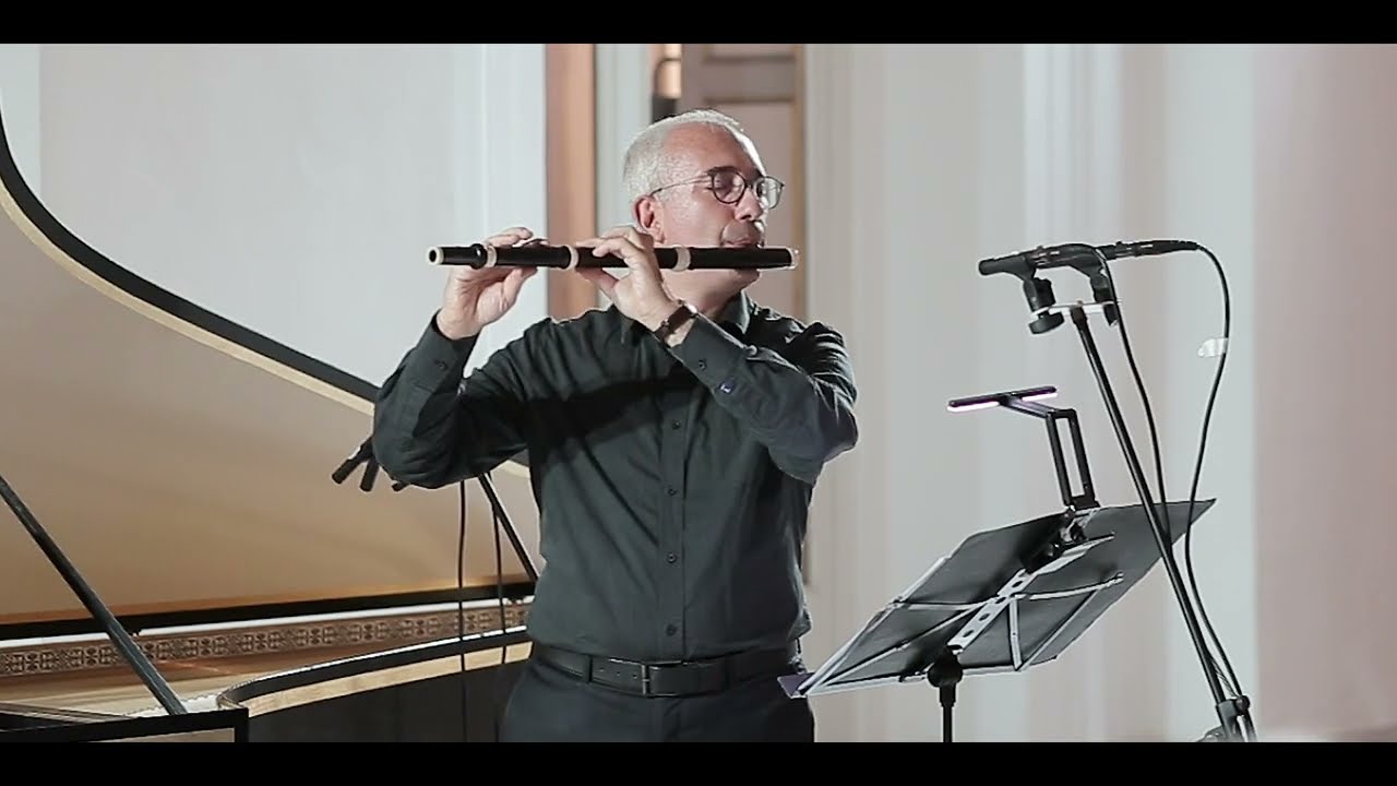 Benedetto Marcello Sonata op  2 n  4 in mi minore per flauto e basso continuo