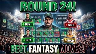 NRL Fantasy 2026: Biggest Round 24 Trade Targets #NRLFantasy #NRL #NRL2026 #Round24 #NRLFantasy2026