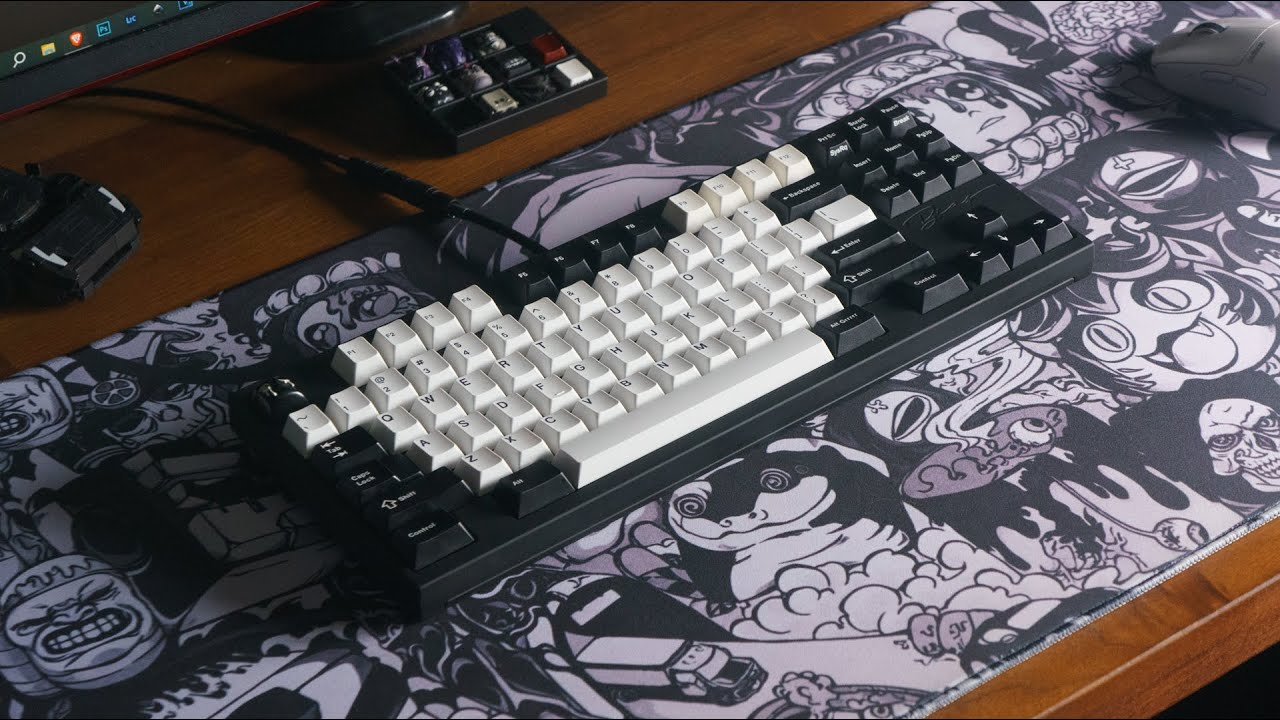 Bias V2 with lubed Retooled Cherry MX Blacks