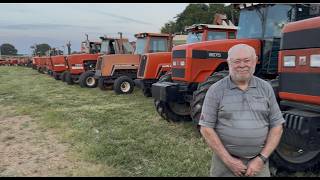 Tim and Tony Brannon Collection of 24 Allis Chalmers - AGCO Tractors in Puryear, TN