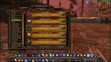 BoA Achievements Rundown MoP WoW