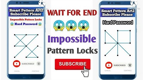 Top 10 Best Impossible pattern lock