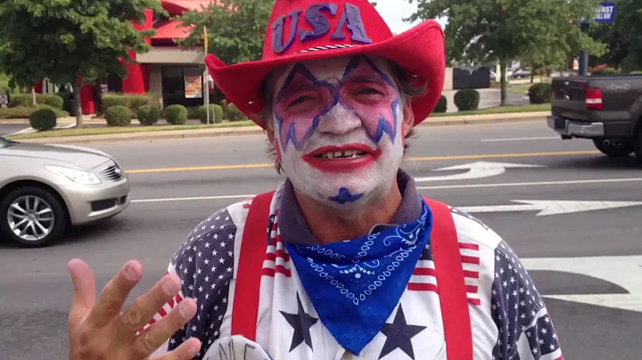 John Grantham dresses up in honor of 9/11