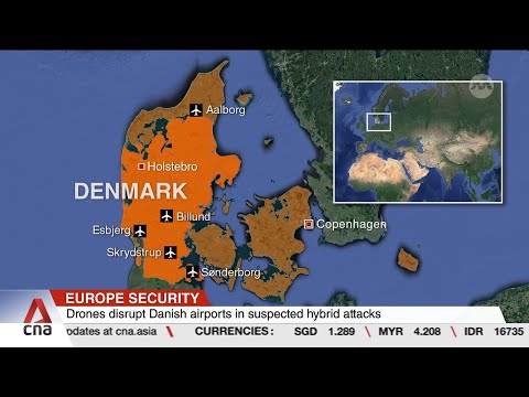 Russia denies involvement in Denmark drone incidents….. HA HA HA