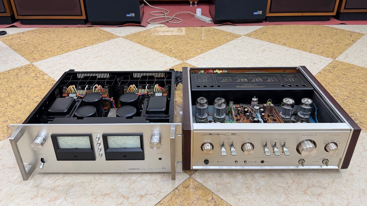 Amply Mạ Vàng 18K 1800W Chơi 28 Sò 2 Vu Siêu Đẹp Giá Tri Ân Tết Chỉ Hơn 2Tr TUYẾN AUDIO 0917 838 969