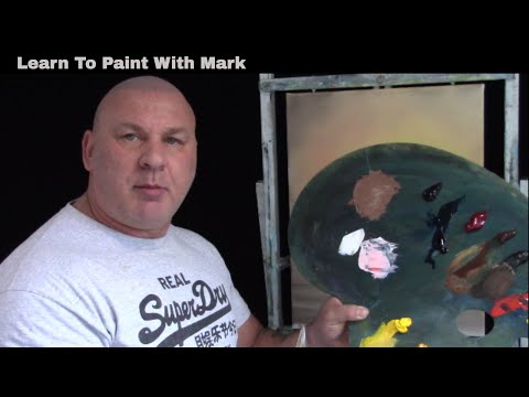 Bob Ross Painting Class By Mark Terrell Certified Bob Ross