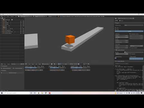 Moving platforms for Dynamics UPBGE