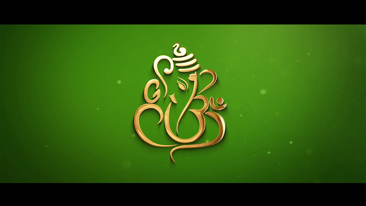 Ganesh ji green screen 4k Free Downlaod - YouTube