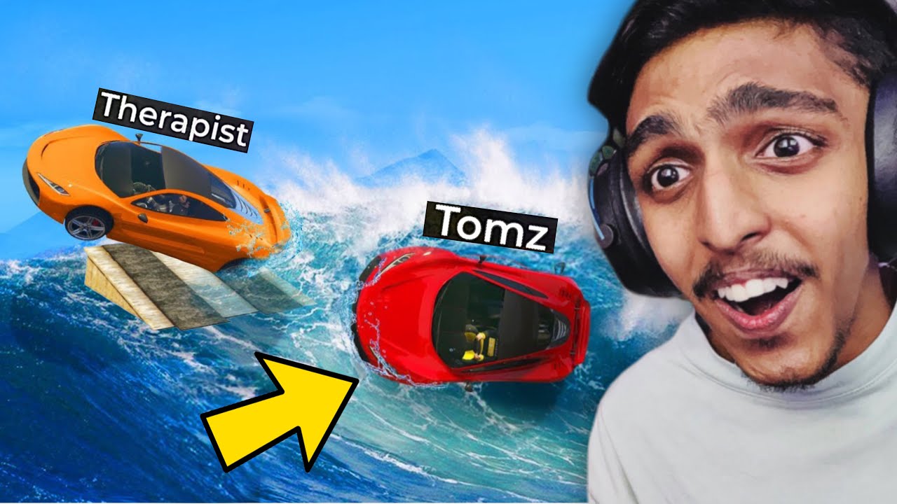 GTA 5 : If You Fall You Lose The Race 🤣..!!