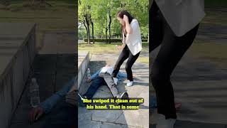 “Watch this guy get absolutely roasted! 😱🔥”