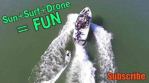 Lake Day with the DJI Phantom Drone.