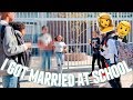 I GOT MARRIED AT SCHOOL | SCHOOL VLOG | Just Jordyn