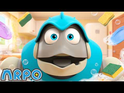 Temizlik Ters Gidiyor!!! | ARPO - Tiếng Việt | Video Học Tập Cho Trẻ Em