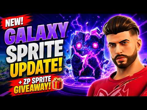 🔥 New Galaxy Sprite Update + ZP Sprite Giveaway! Fortnite Live|Use Code :VCLUA
