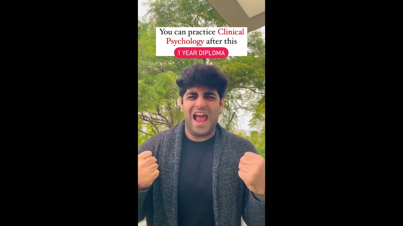 You Can Practice Clinical Psychology After This 1 Year Diploma
