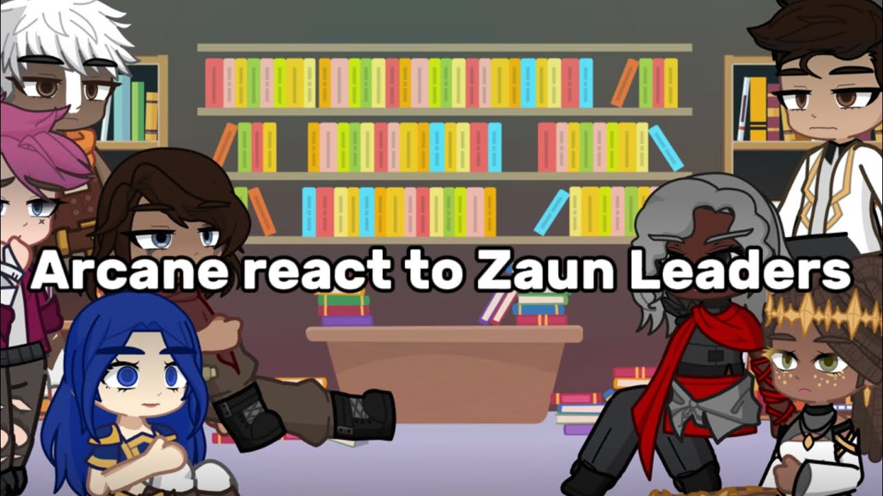 Arcane react to Zaun Leaders || 2x Speed