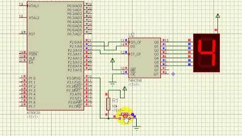 Lập trình IC IC 74HC595 + Button hiển thị led 7 thanh - eChipKool SHOP
