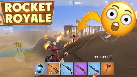 Rocket Royale - iOS Gameplay #29 (Fire Demon Event) 😱