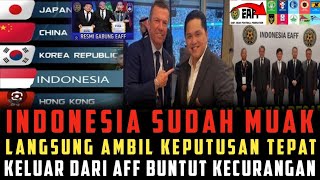AFF GIGIT JARI❗️INDONESIA PUTUSKAN GABUNG EAFF BUNTUT KECURANGAN DI PIALA AFF U-23 2023