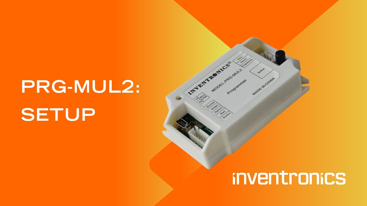 PRG-MUL2: Setup - YouTube