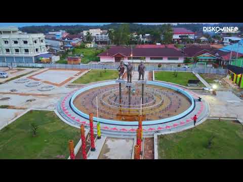 KELILING KOTA SANGGAU KITA MELIHAT TAMAN ARONGK BELOPA KOTA SANGGAU