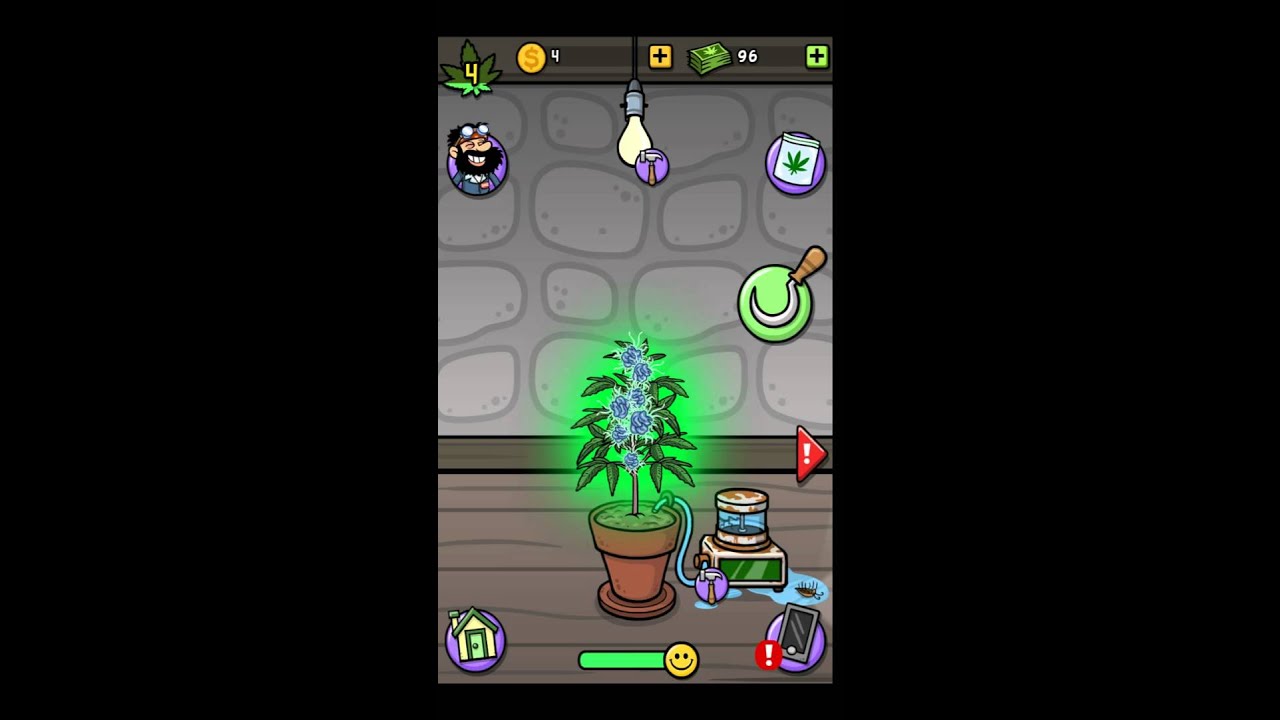 Weird pot farming game lol