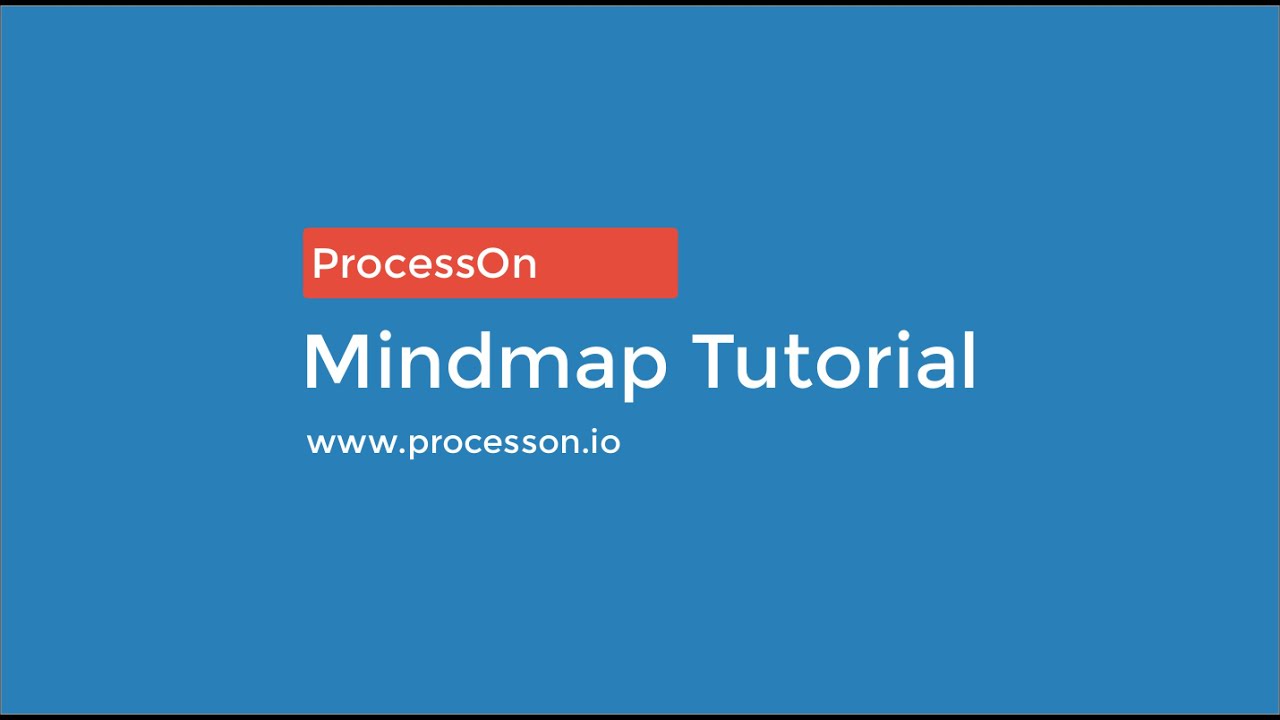 ProcessOn Tutorials - Create a Mind Map