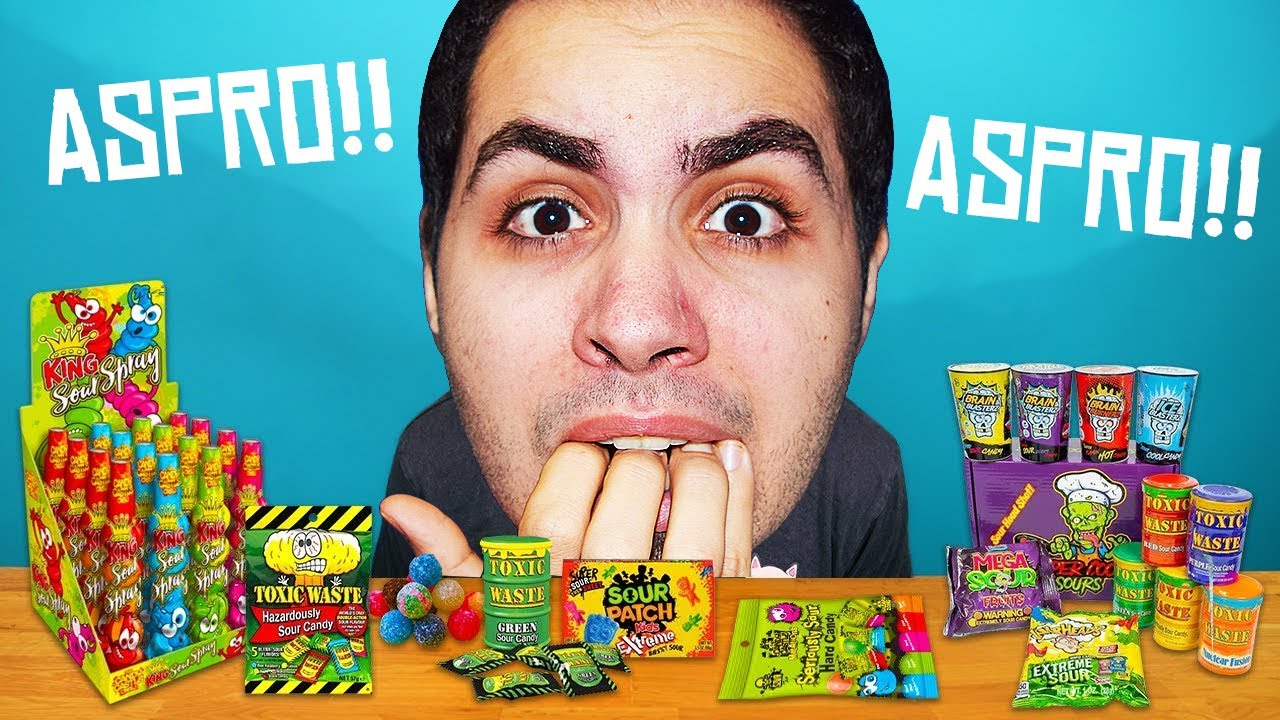 MANGIO LE CARAMELLE più ASPRE del MONDO!